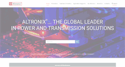 Desktop Screenshot of altronix.com