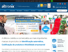 Tablet Screenshot of altronix.pt
